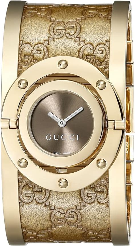 gucci guccissima bangle watch|Gucci women's watches clearance.